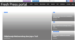 Desktop Screenshot of freshpress.info